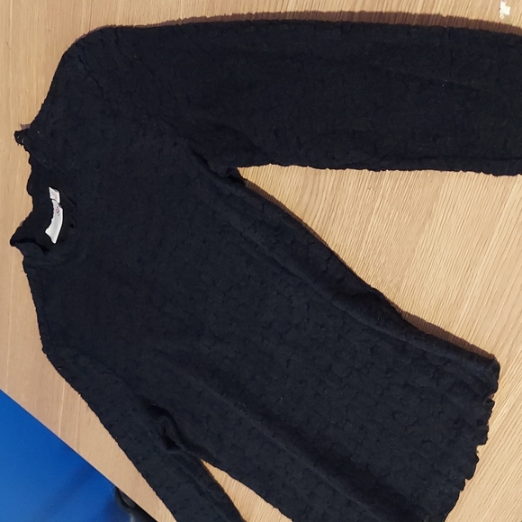 Fancy Black Extra Small Women's Long Sleeve - Picture 3 of 3